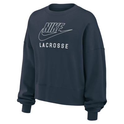 Nike Phoenix Fleece Women's Lacrosse Crew-Neck Sweatshirt. Nike.com